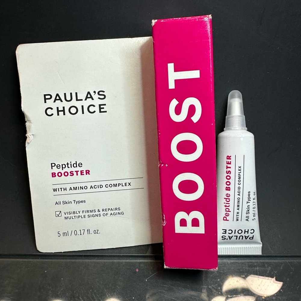 PAULA’s CHOICE PEPTIDE BOOSTER w amino acid complex 5ml FIRMS & REPAIRS
